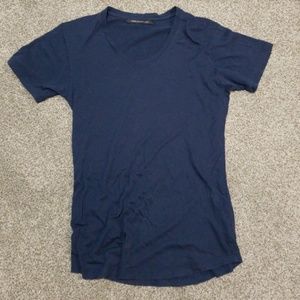 John Elliott U Neck Shirt Navy Size 1